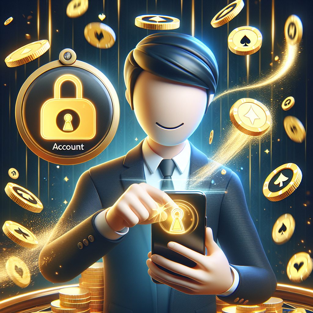 777bat login interface with secure padlock and gaming elements